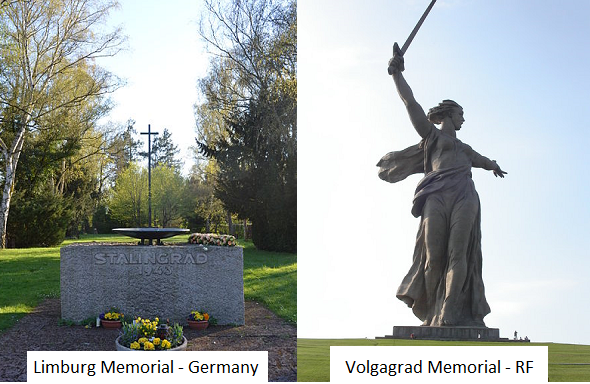 Limburg-Volgagrad Memorial for the Battle of Stalingrad veterans