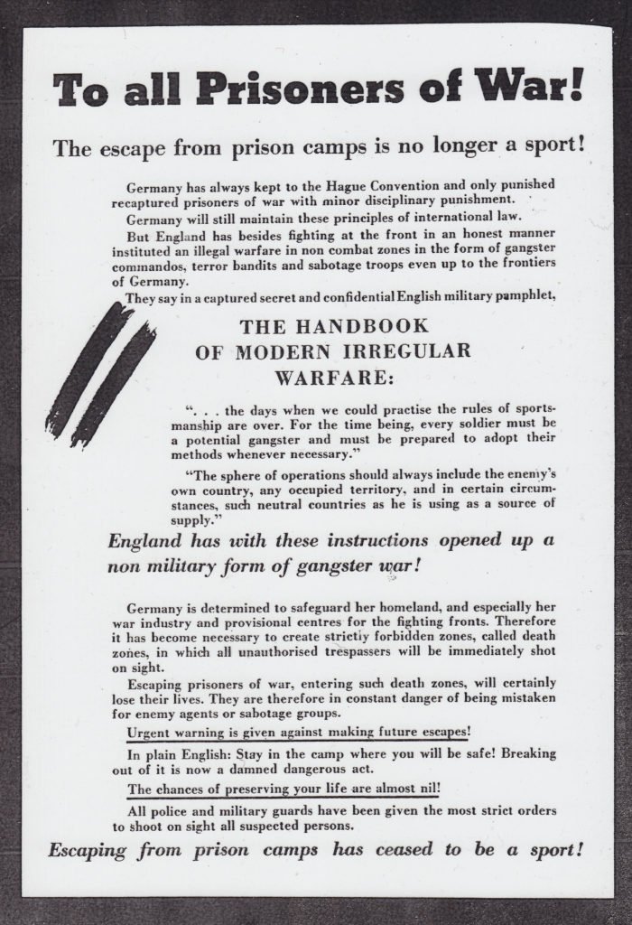 A-german-massage-to-pows-to-deter-them-from-escaping