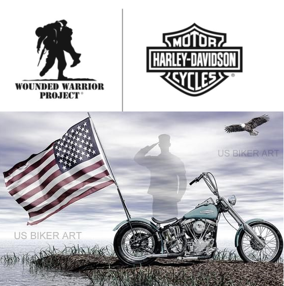 Wounded Warrior - Harley Davidson