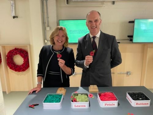UK veterans poppy