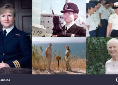 Canadian Navy veteran Captain Judy